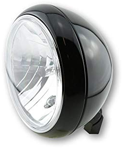SHIN YO 7 Zoll YUMA 2 Hauptscheinwerfer, schwarz glänzend (Black)