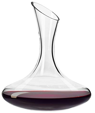 Krosno Decantador de Vino Tinto | 1500 ML | Avant-Garde Collection | Perfectos para Uso en Casa, Restaurante y en Fiestas