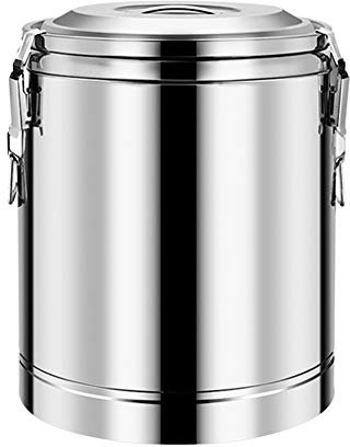 304 olla de acero inoxidable de aislamiento barril, almacenamiento elaboración de la cerveza de barril, de gran capacidad Pot utiliza para comercial / doméstico utilizados para varias estufas,20L
