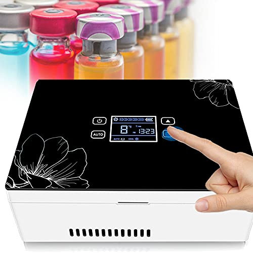 Raffreddatore per insulina, Grande capacità? Scatola refrigerante Portatile per insulina, termostato per Scatola da Viaggio 0-18 ℃ con insulina, Contenitore di Raffreddamento per Dispositivo
