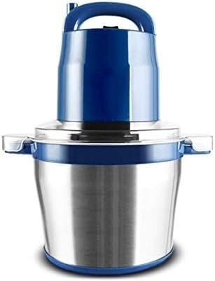 Tritacarne elettrico, Tritacarne 6L Ripieno elettrico commerciale e di consumo, Verdure tritate, Pepe e aglio, Tritacarne, Tritacarne multifunzione per piccoli alimenti,