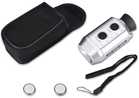 Telemetro da caccia per golf Gearwell Telemetro impermeabile Telemetro portatile Telemetro con pendenza esterna Telemetro Misuratore di distanza Tester di velocità Telemetro