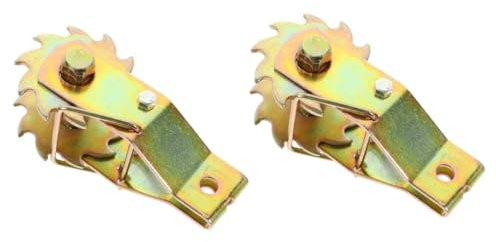 GLEAVI 2st Ratsche Tür Spanner Schwere Ausführung Draht Tor Rolle Seilzug Kreativer Seilspanner Wäscheleine Zaun Schwerer Spanner Elektrozäune Riemen Praktischer Kabelspanner Stahl