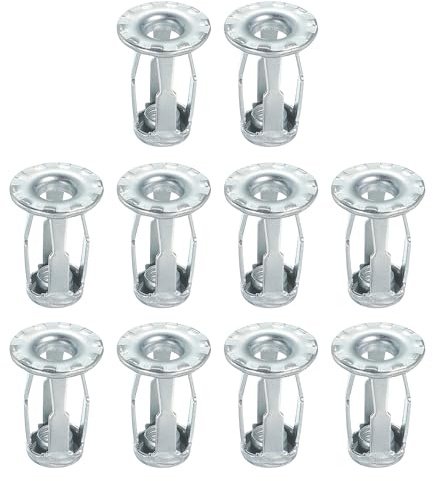 PATIKIL 10 Pcs Tornillos De Expansión Tuercas De Pétalo M5 Tuerca De Gato