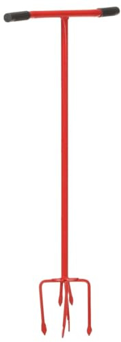 Générique Griffe de Jardin Rouge Acier,Jardinage,Outils de Jardinage,Petit Outillage de jardin-146153