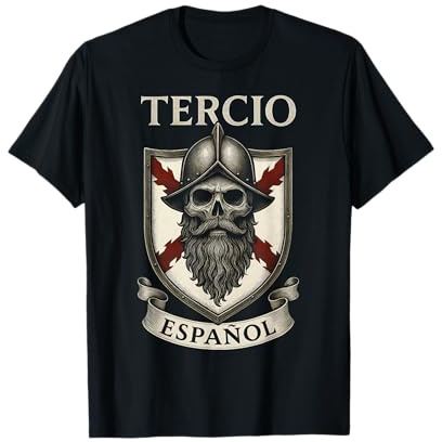 Tercio Cruz Española Borgoña Flandes Soldado España Camiseta