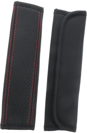 MAGICLULU 2pezzi Copricintura Sicurezza e Protezione Per Spalle Per Auto Cuscino Copricintura Per Adulti Fodera Per Accessori Per Auto