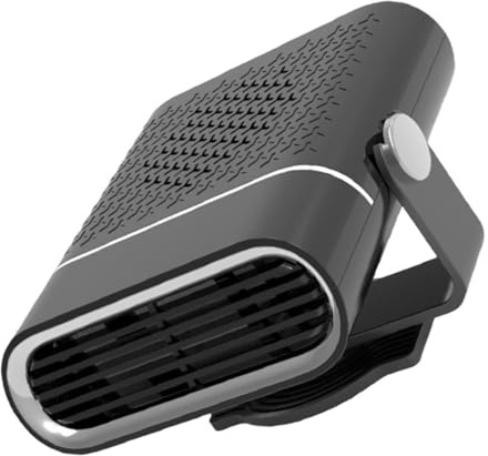 KONTONTY Calentador de Coche Portátil Desempañador y Calefactor para Vehículos Calefacción Rápida para Cabinas de Camiones y Automóviles para Confort y Visibilidad el Conducir