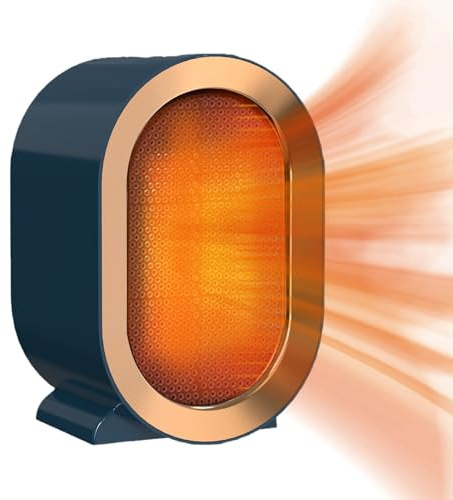 1200W Portable Ceramic Heater, Fast Heating Electric Fan Heater
