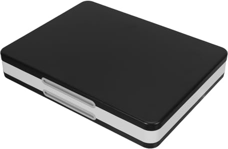 Lurrose Portable Game Card Storage Box Plastic Organizer for Home and Travel, Compatible with Nintendo Console, Keeps Cards Neat and Protected