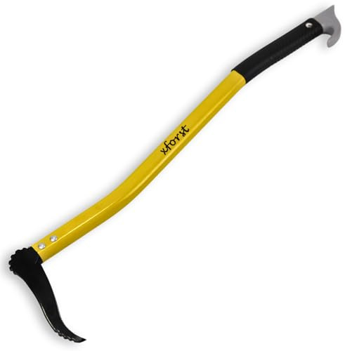 Xforst Sappie Handsapppie mit Alustiel 75 cm– Ideal für die Handhabung von Holz, Holzstämmen und Holzscheiten, Forstwerkzeuge X-PAL75