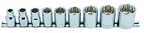 Laser 2919 Whitworth Socket Set 1/2D 9pc