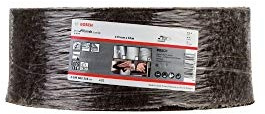Bosch Professional Schleifvliesrolle Best for Finish Coarse (Feinheitsgrad: grob, Länge 10 m, Breite 115 mm, Zubehör Handschleifen), 2608608219