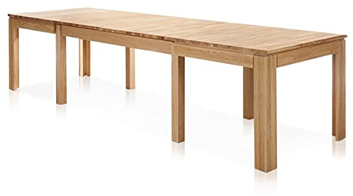 MULTI XL Esstisch / Ausziehtisch, Material Massivholz, Kernbuche, lackiert