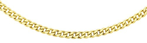 Carissima Gold Damen Diamantschliff Curb Halskette 18k (750) Gelbgold