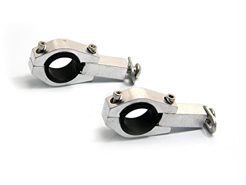 Motorbike Handlebar Clamps for Fat Bars to fit Handguards Off Road Bike 28mm - Oversized