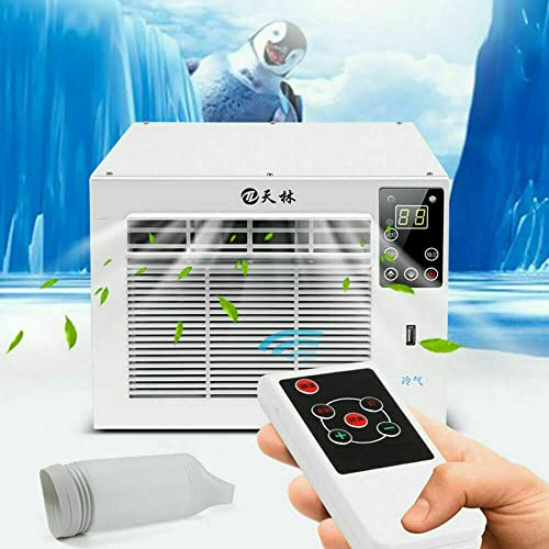LOYEMAADE Mini Condizionatore Mobile Raffreddatore 750W, Condizionatore Aria Condizionata Portatile per Camera, Ufficio, Casa