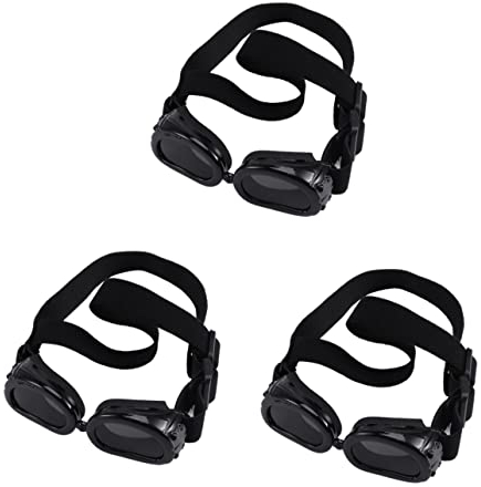 Sosoport 3st Hundebrille Falten Transparente Sonnenbrille Hund Sonnenbrille Augenschutz Klare Augenspiegel n Für Hunde Schmuckgläser Sonnenspiegel Haustier Zubehör
