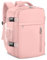 OTAHGK Handgepäck 40×20×25 für Ryanair Untersitz Reiserucksack 20L Wasserdicht Kabinentaschen Flugzeug Kofferrucksack Laptop Rucksack Lässiger Tagesrucksack Schule Büro Tasche-Rosa