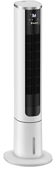 PUR LINE | Climatizzatore Evaporativo Torre Controllo Digitale LED, Filtro Cellulosa Lavabile, Timer 24h e Apertura Superiore - Design Compatto 4 Funzioni Un Solo Dispositivo