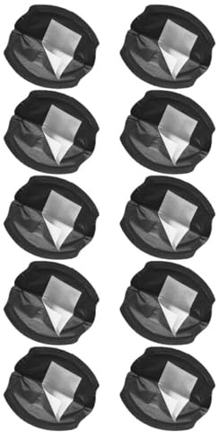 IMIKEYA Toalla Absorbente para Hombres Negra, Almohadillas Desechables No Tejidas, 20 Unidades, Material Pe Film, Transpirable y Amigable la Epidermis para Cuidado Íntimo