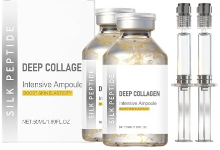 Silk Peptide Ampoule lifting intensive, ampoule de lifting intense peptide de soie, collagène profond, sérum lifting intensif peptide de soie, sérum anti-âge coréen