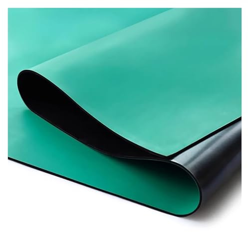Fireproof Welding Blanket, Heat Resistant Non-Slip Rubber Mat for Electronics Repair, 60x180cm Workbench Cover for Lab Use