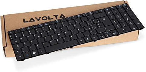 Lavolta Tastiera Italiano IT per Acer Aspire 5740G 5750G 5742G 5745DG 5738PZG 5739G 7540G Notebook PC Portatile - Nero
