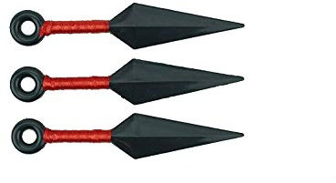 Naruto Anime Cosplay Weapon Medium Kunai Triple Set