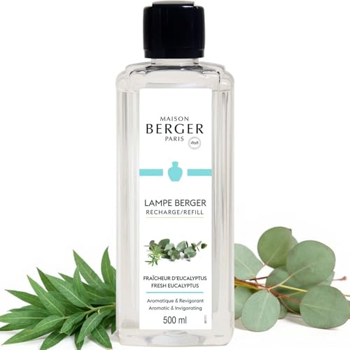 MAISON BERGER Lampe Berger Refill, 500 ml, Fresh Eucalyptus