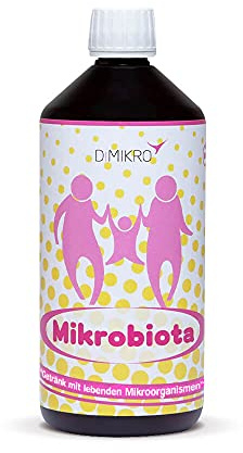 Mikrobiota 1L - Effektive Mikroorganismen zum Einnehmen ! Nahrungsergänzungsmittel mit lebenden Mikroorganismen - 31 Bakterienstämme für die optimale Balance des Mikrobioms. (Mikrobiota Classic 1L)