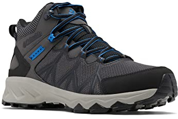 Columbia PEAKFREAK II MID OUTDRY WATERPROOF Chaussures Montantes De Randonnée Et Trekking imperméables Homme, Gris (Dark Grey x Black), 42 EU