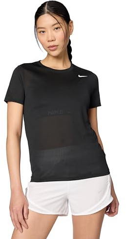 Nike Women's Dri-Fit Legend T-Shirt, Black/White, Small