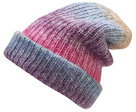 Beanie Mütze für Herren und Damen Thermo Strickmütze Laufmützen Unisex Slouch Strickmützen Winterhut Wollmütze Schönes Geschenk