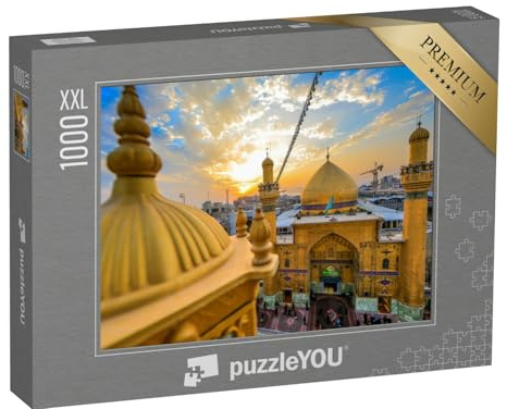 Puzzle 1000 Teile XXL „Heiliges Heiligtum des Imam Ali in Nadschaf - Irak“ – aus der Puzzle-Kollektion Naher Osten