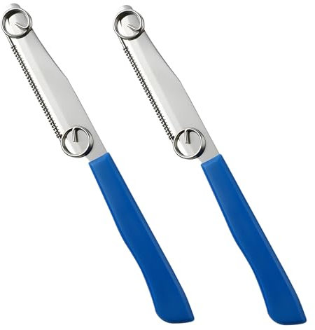 2 Piezas Quick Slicing Knife, Pelador de Verduras Multifuncional 3 en 1, Cuchillo Pelar Frutas con Resorte Ajustable, Cuchillo de Cocina de Corte Rápido