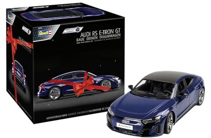 Revell Adventskalender Audi RS e-tron GT I Audi Adventskalender I Audi in 24 Tagen zusammenbauen I Adventskalender für Jungen, Mädchen & Erwachsene ab 10 Jahren I Geschenkidee