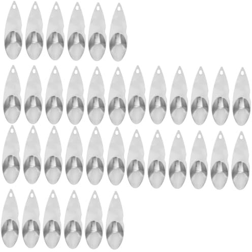 Amosfun 36 Pz cucchiaio kiwi in acciaio kiwi che mangia cucchiaio che scavano cucchiai Sbucciare kiwi Cucchiaio scavakkiwi pezzi cucchiai per intagliare la frutta utensili per kiwi