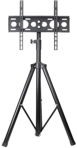 Soporte TV Soporte Television Trípode De TV Portátil Giratorio, Soporte para Televisores De Pantalla Plana LED De 32-55 Pulgadas, Soporte De TV Plegable De Altura Ajustable Soporte TV Sala De Estar