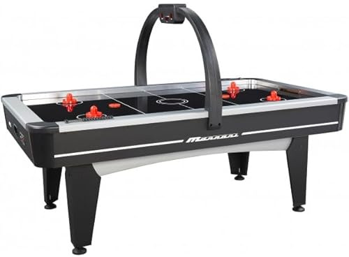 Wonders - Table air Hockey 7ft Mannoni - Moteur d'air Puissant 220V - Livraison Rapide et Accessoires offerts