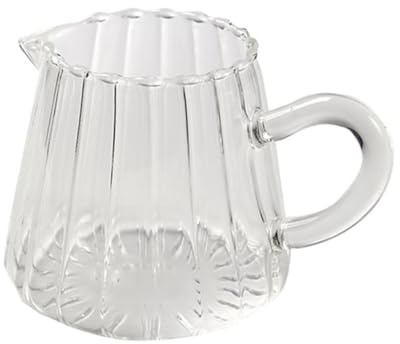 BESTYASH Elegante Sauciere Porzellan aus Glas mit 150ml Fassungsvermögen Transparentes Design und Einzigartige Form für Familien und Partyszenen