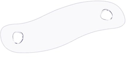 Qsvbeeqj Bandas de soporte flexibles para pulseras claras y prácticas para trabajadores de TI Bandas suaves Soporte práctico Transparente