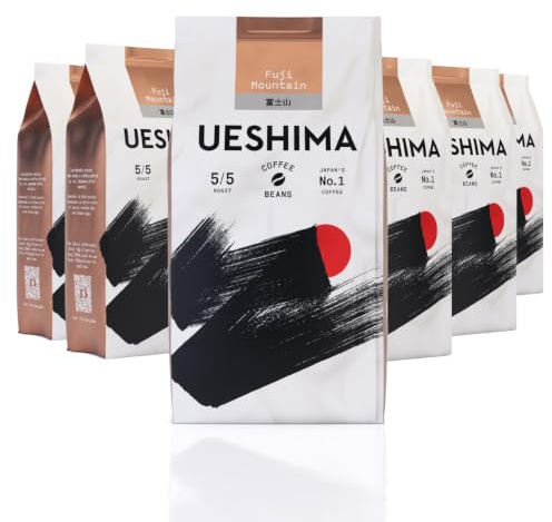 Ueshima Fuji Mountain Coffee Beans 200g (Pack of 6)