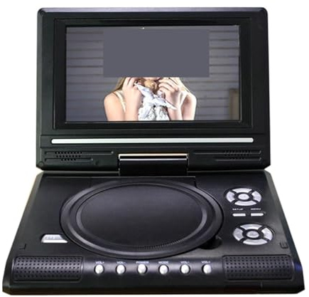 MKHQST Portable Dvd Player Lettore Dvd da 7,8 Pollici HD TV Thuis Auto Lettore Dvd Vcd CD MP3 Lettore Dvd USB SD Carte TV Portatil Kabel Game 16:9