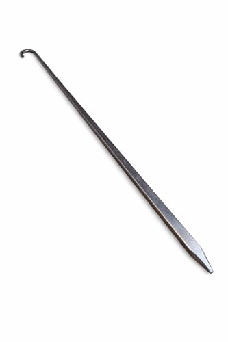 BBQ Rotisserie Kebab Skewer, 8mm x 8mm Stainless Steel and 40 inches in Length