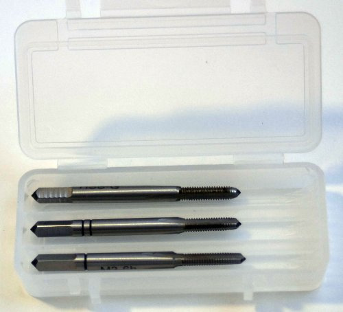 Hand-Gewindebohrer Set Satz (3Stk) M2,5x0,45 HSS DIN352 Rechts Rechtsgewinde NEU & Original
