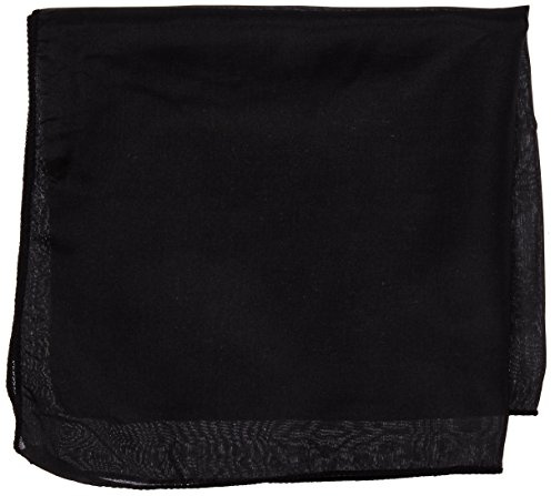 Foulard en soie (30 x 30 cm) Noir