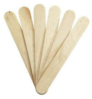 100 Wooden Waxing Wax Disposable Spatulas Sticks