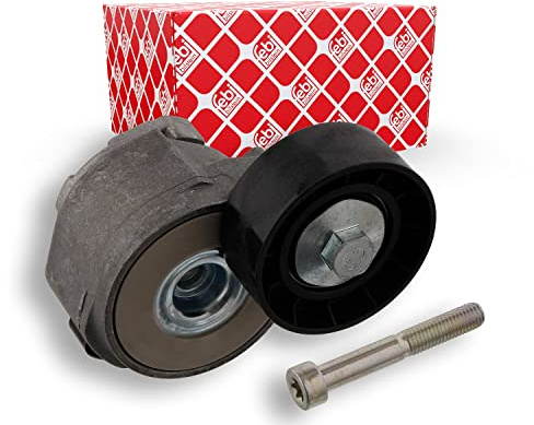 febi bilstein 30733 Riemenspanner für Keilrippenriemen, mit Schraube, 1 Stück | Kompatibel mit: ALFA ROMEO 159, 159 Sportwagon, BRERA, GIULIETTA, GIULIETTA Kasten/Schrägheck, MITO, SPIDER, FIAT 500L