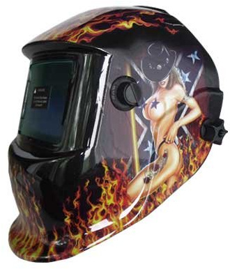 Mauk Automatik Schweißhelm Serie Exclusive Motiv Pin Up, 1758